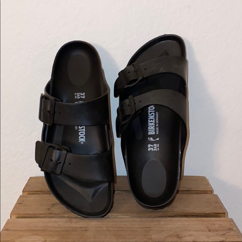 Black Birkenstocks